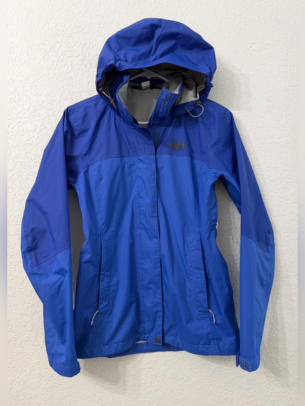 REI Co-op Peak 2.5L Rain Jacket Blue Size XS